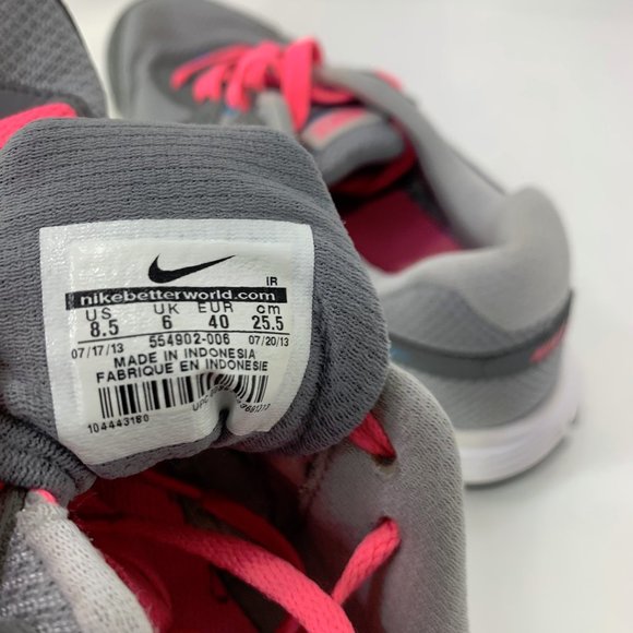 Nike Womens Revolution 2 Running Shoes Sneakers 554902-006 Gray Blue Size 8.5 - Picture 8 of 8